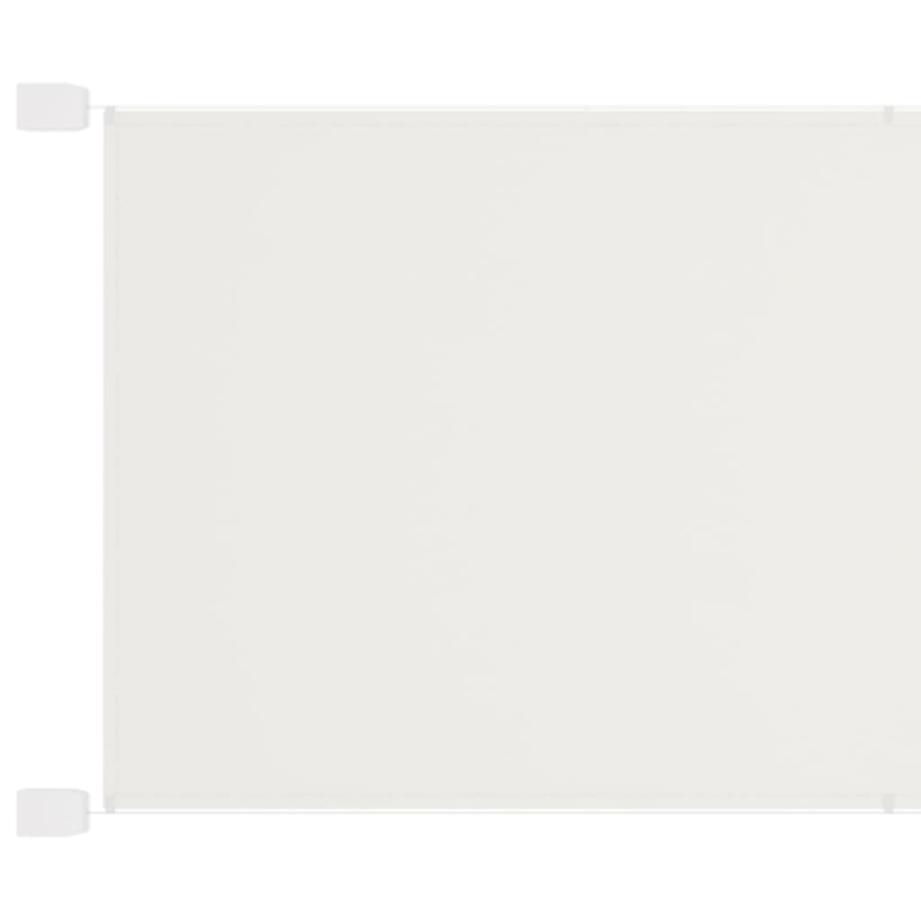 Vidaxl luifel vertikální 180x800 cm oxfordská textilie bílá