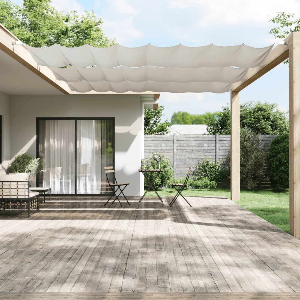 Vidaxl luifel vertikální 180x800 cm oxfordská textilie bílá