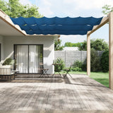 Vidaxl luifel vertikální 140x420 cm oxfordská látka modrá