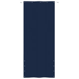 Vidaxl Balcony Screen 100x240 cm oxford tkanina modrá