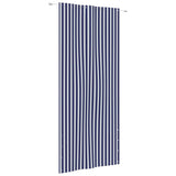 Screen vidaxl balkony 120x240 cm Oxfordská látka modrá a bílá