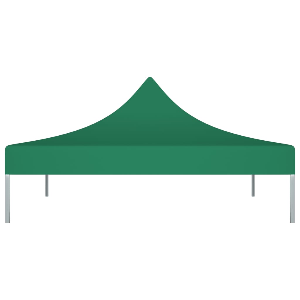 Vidaxl partytentdak 270 g m² 3x3 m groen