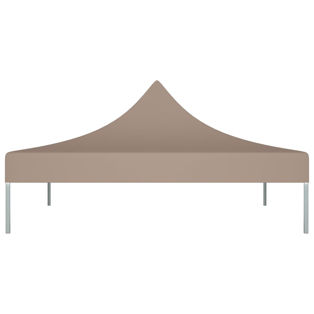Střecha stanu Vidaxl Party 270 g m² 3x3 m taupe
