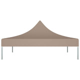 Střecha stanu Vidaxl Party 270 g m² 3x3 m taupe