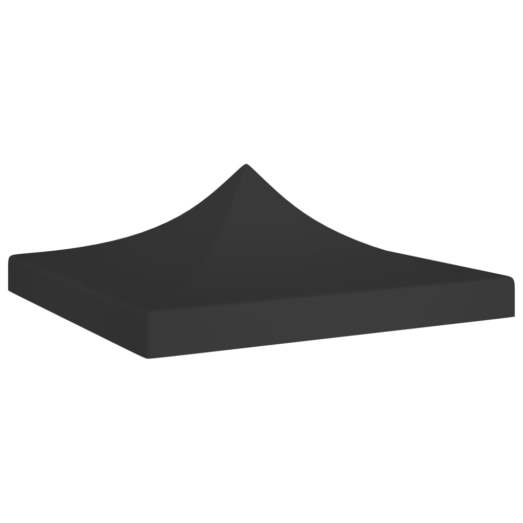 Šotska streha Vidaxl Party 270 g m² 3x3 m črna