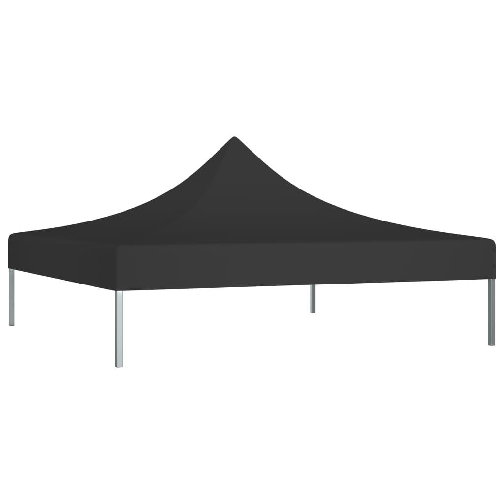 Šotska streha Vidaxl Party 270 g m² 3x3 m črna