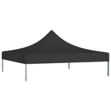 Šotska streha Vidaxl Party 270 g m² 3x3 m črna