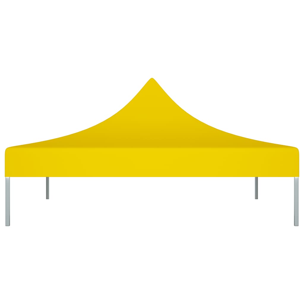 Střecha stanu Vidaxl Party 270 g m² 3x3 m žlutá