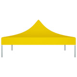 Střecha stanu Vidaxl Party 270 g m² 3x3 m žlutá