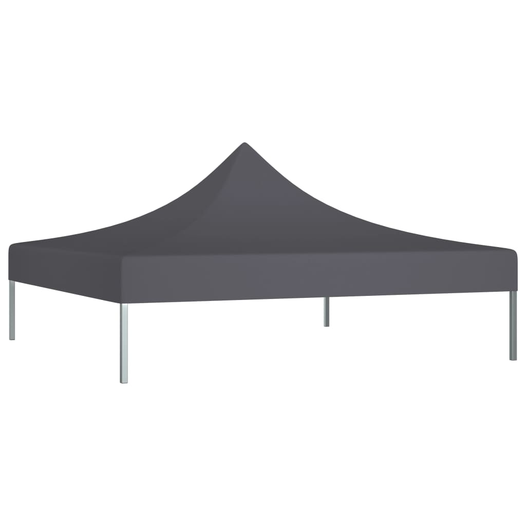 Střecha stanu Vidaxl Střecha 270 g m² 2x2 m Anthracite