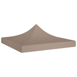 Střecha stanu Vidaxl Party 270 g m² 2x2 m taupe