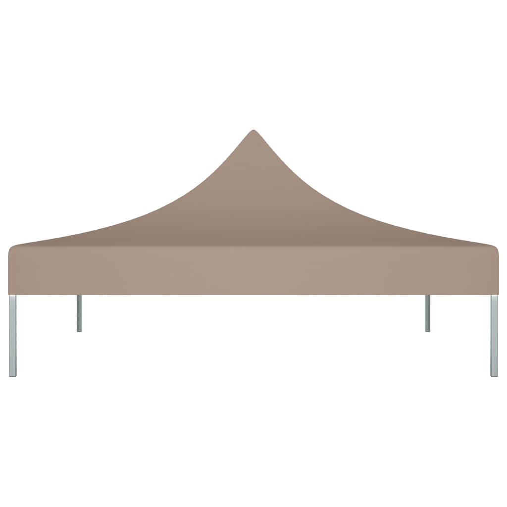 Střecha stanu Vidaxl Party 270 g m² 2x2 m taupe