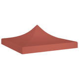 Střecha stanu Vidaxl Party 270 g m² 2x2 m terakota