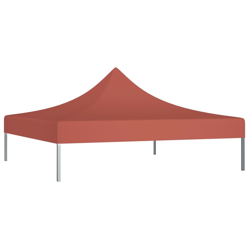 Střecha stanu Vidaxl Party 270 g m² 2x2 m terakota