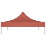 Střecha stanu Vidaxl Party 270 g m² 2x2 m terakota