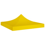 Střecha stanu Vidaxl Party 270 g m² 2x2 m žlutá
