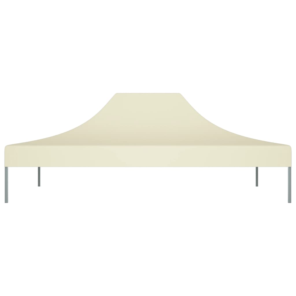 Vidaxl partytentdak 270 g m² 4x3 m crème