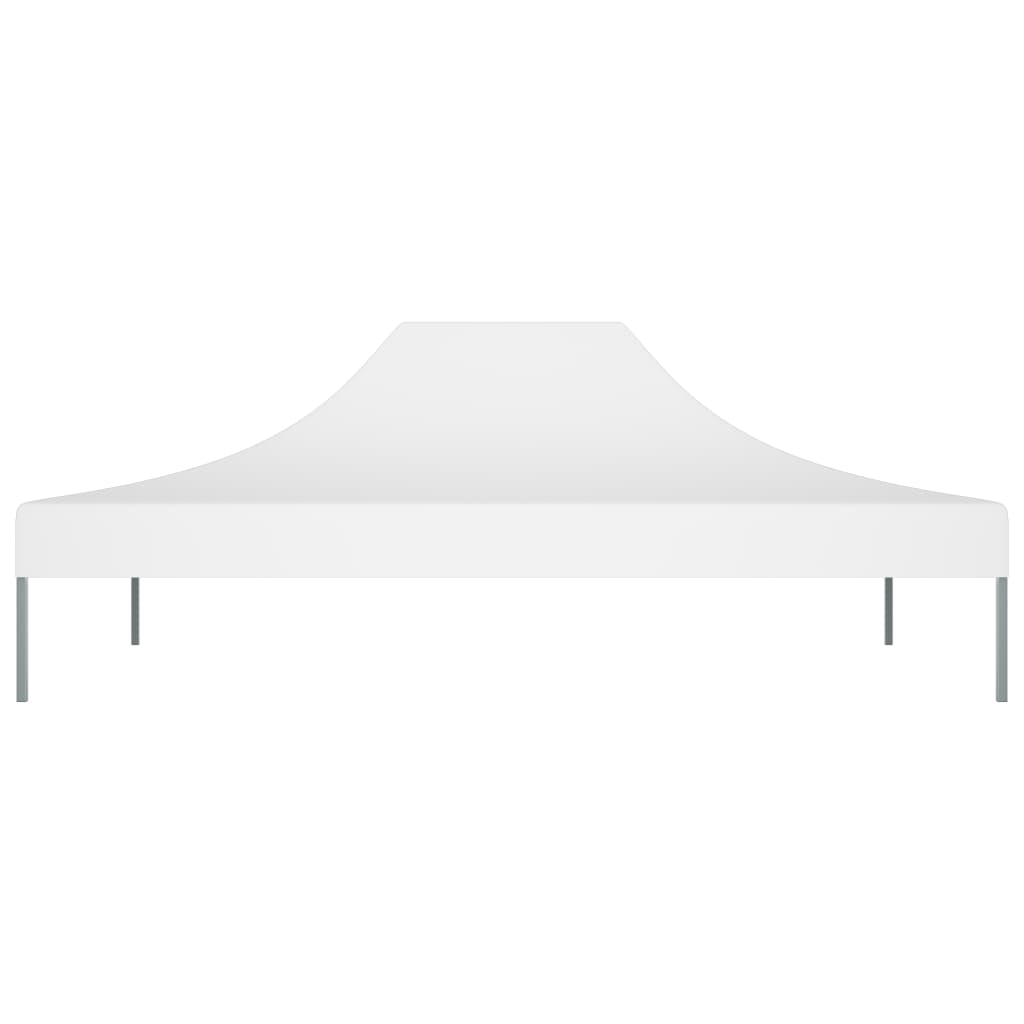 Vidaxl partytentdak 270 g m² 4x3 m wit