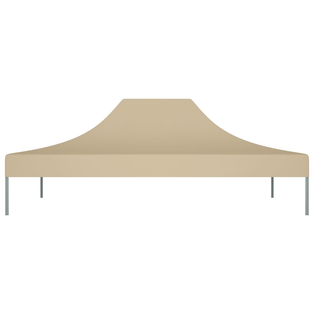 Střecha stanu Vidaxl Party 270 g m² 4x3 m béžová