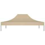 Střecha stanu Vidaxl Party 270 g m² 4x3 m béžová