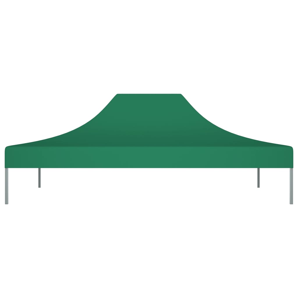 Střecha stanu Vidaxl Party 270 g m² 4x3 m zelená