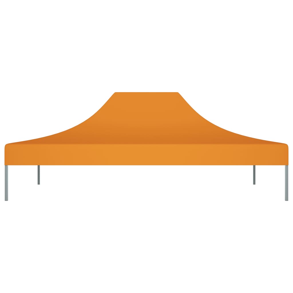 Střecha stanu Vidaxl Party 270 g m² 4x3 m oranžová