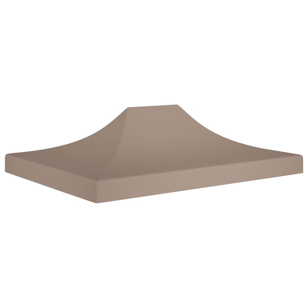 Střecha stanu Vidaxl Party 270 g m² 4x3 m taupe