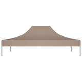 Střecha stanu Vidaxl Party 270 g m² 4x3 m taupe