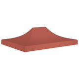 Střecha stanu Vidaxl Party 270 g m² 4x3 m terakota