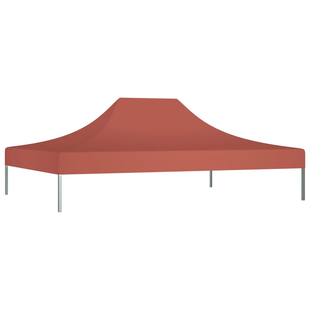 Střecha stanu Vidaxl Party 270 g m² 4x3 m terakota