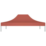 Střecha stanu Vidaxl Party 270 g m² 4x3 m terakota