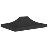 Střecha stanu Vidaxl Party 270 g m² 4x3 m černá