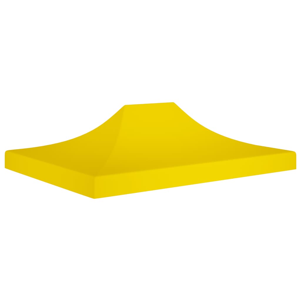 Vidaxl partytentdak 270 g m² 4x3 m geel