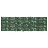 Écran de balcon Vidaxl avec feuilles vert foncé 500x150 cm