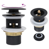 VIDAXL DRAIN vyskakovací pole s přetečením 6,4x6,4x9,1 cm černá