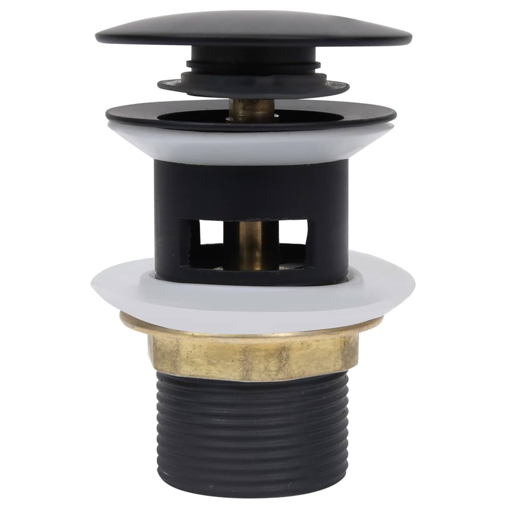 VIDAXL DRAIN vyskakovací pole s přetečením 6,4x6,4x9,1 cm černá
