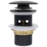VIDAXL DRAIN vyskakovací pole s přetečením 6,4x6,4x9,1 cm černá