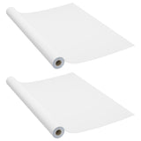 Vidaxl Meubles Huiles auto-adhésives 2 ST 500x90 cm PVC blanc