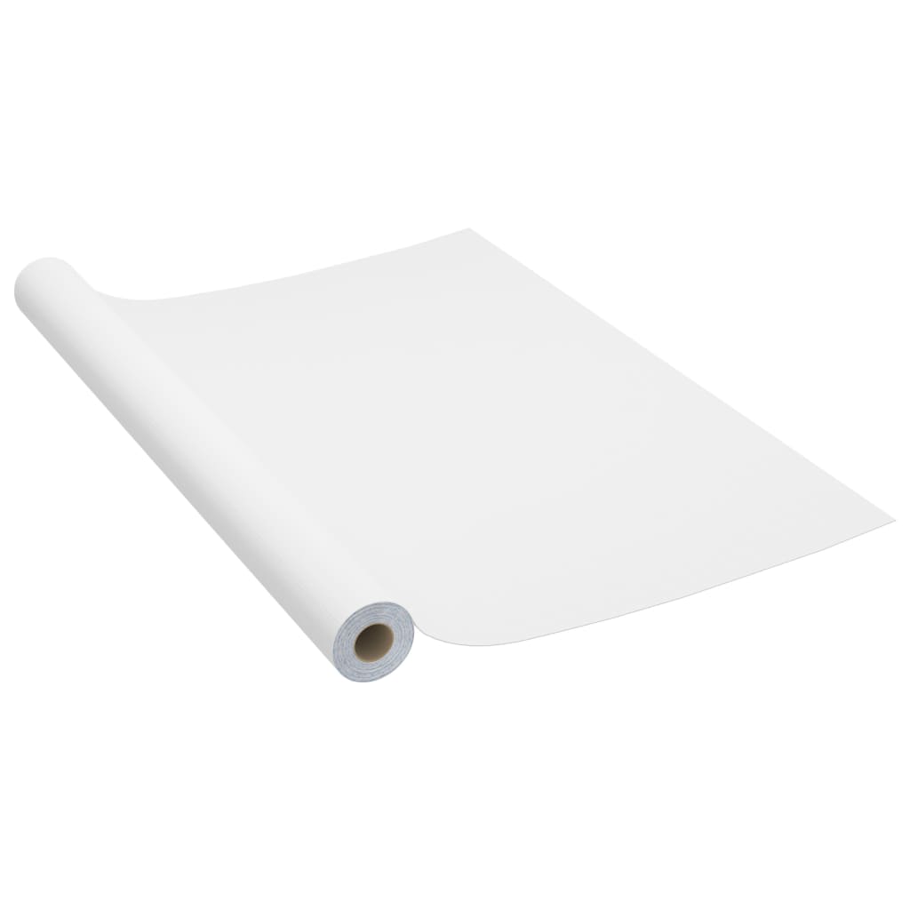 Vidaxl Meubles Huiles auto-adhésives 2 ST 500x90 cm PVC blanc