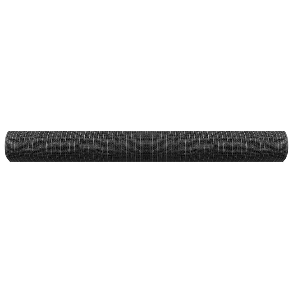 VIDAXL PrivacyNet 75 g m² 1,5 x 10 M HDPE Anthrazit -Colored