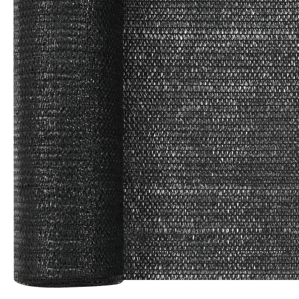 Vidaxl Privacynet 75 g m² 1x10 m Hdpe Black
