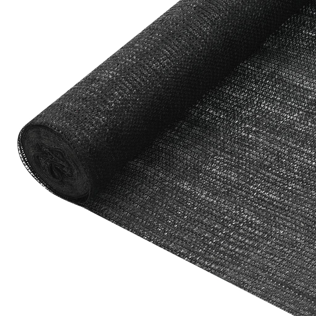 Vidaxl PrivacyNet 75 g m² 2x10 m HDPE sort
