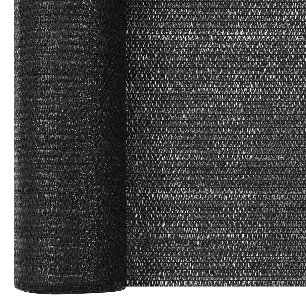 Vidaxl PrivacyNet 75 g m² 2x10 m HDPE sort