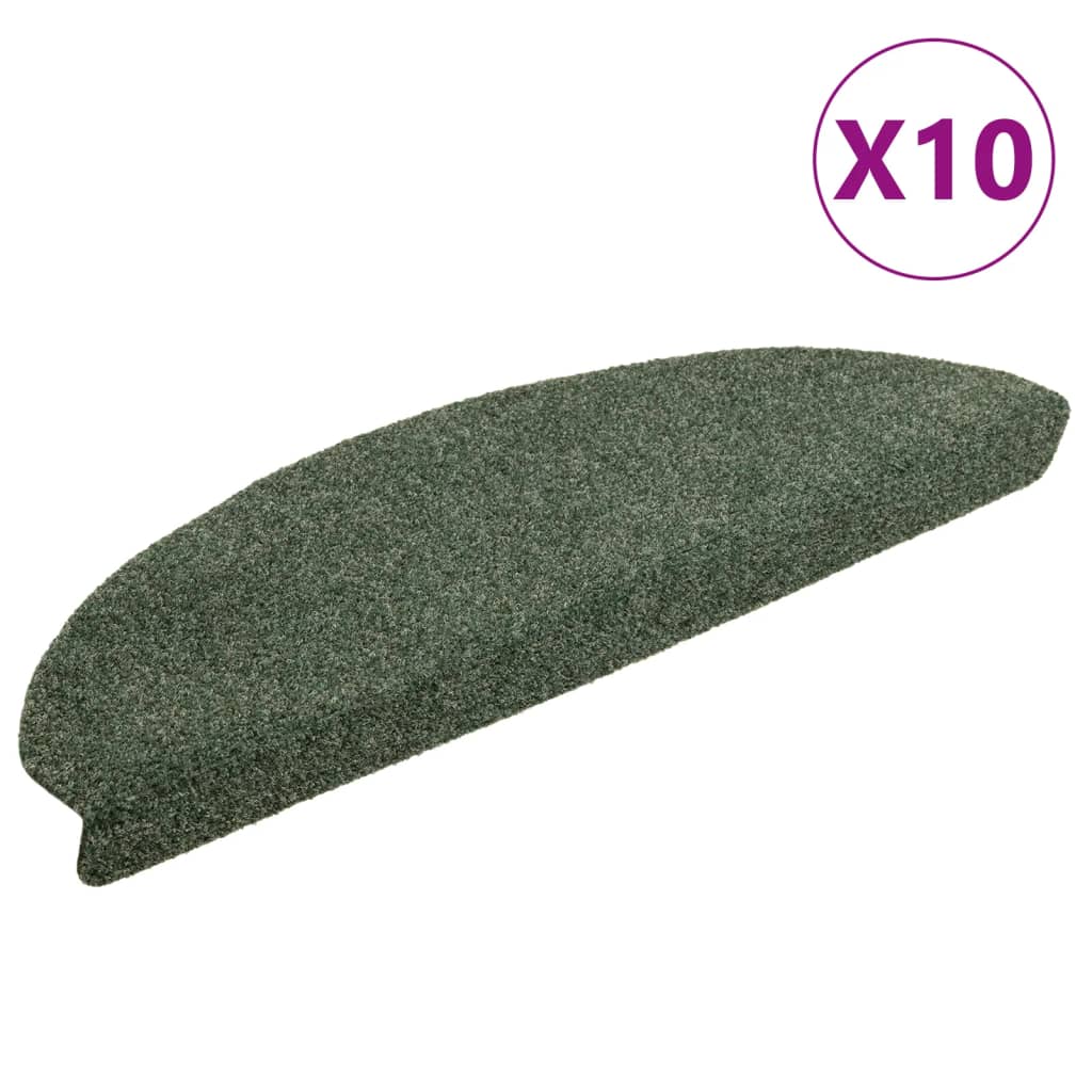 Vidaxl Staps Mants Selbst -Aadhesiv 10 St 65x21x4 cm Fill Treen Green