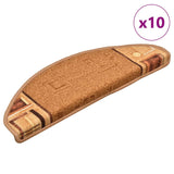 Vidaxl trapper selv -fast 10 st 65x21x4 cm beige