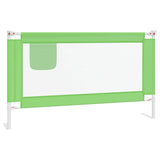 Tableau de lit Vidaxl Toddler 140x25 cm Tissu vert