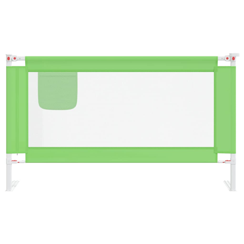 Tableau de lit Vidaxl Toddler 140x25 cm Tissu vert