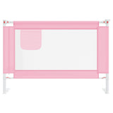 Vidaxl Bett Chart-Tauddl 100x25 cm Stoff rosa