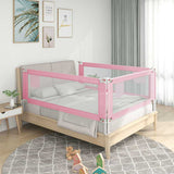 Vidaxl Bett Chart-Tauddl 100x25 cm Stoff rosa