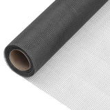 Vidaxl Mesh 80x2000 cm Faserschwarz schwarz